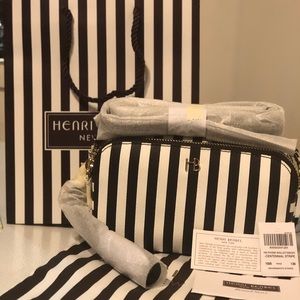 Henri Bendel Centennial Stripe phone wallet